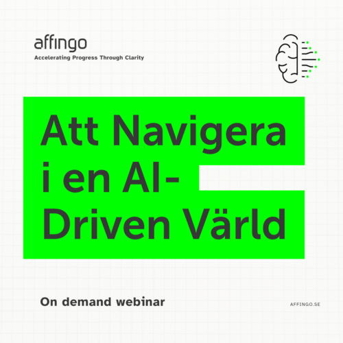 Affingo Webinar: Att Navigera i en AI-Driven Värld